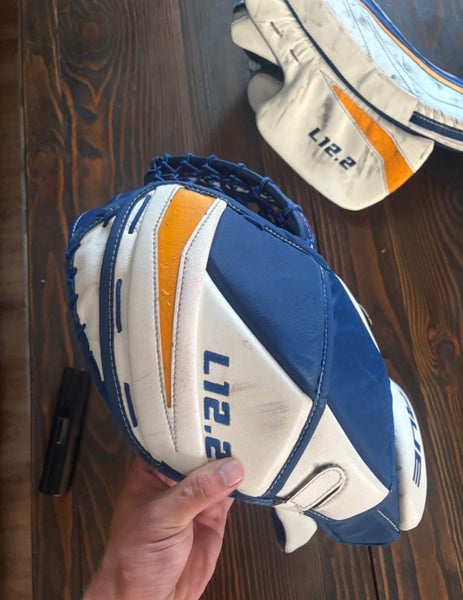 34" True L12.2 Goalie Leg Pads Pro Stock
