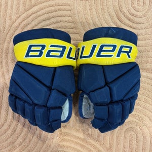 Blue Bauer Vapor Team Elite Gloves 11" (Used)