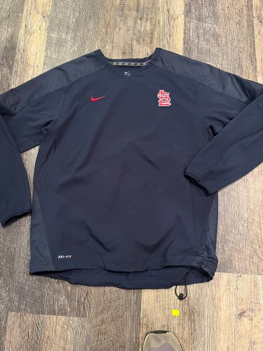 Blue Large Men's Nike Dri-Fit Shirt (Used)