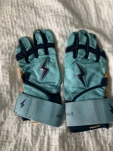 Large Bruce Bolt Batting Gloves (Used)