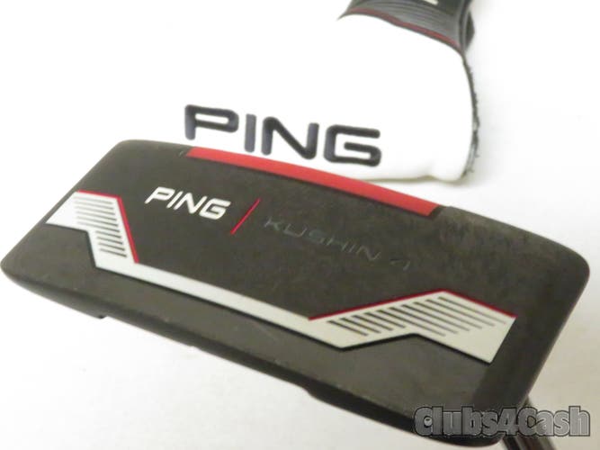 PING 2021 Kushin 4 Putter Black Dot 35" +Cover