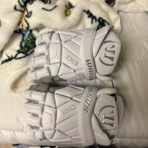 Warrior EVO QX Lacrosse Gloves Large (New)