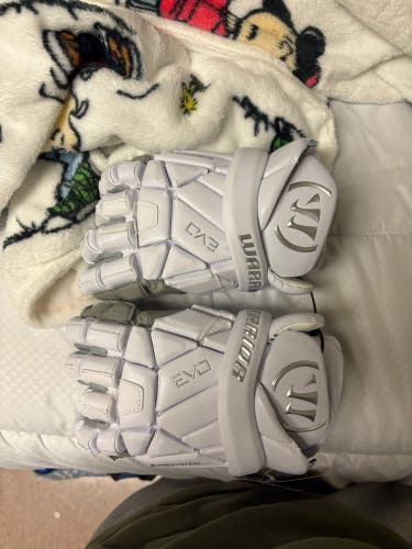 Warrior EVO QX Lacrosse Gloves Large (New)