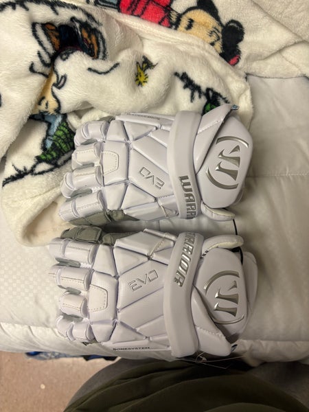 Warrior EVO QX Lacrosse Gloves Large (New)