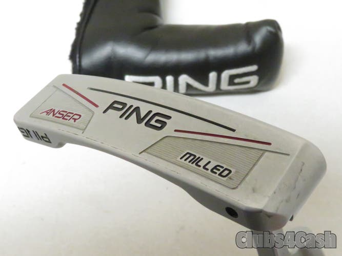 PING Anser Milled Putter Black Dot 35" +Cover CLASSIC ... Near MINT