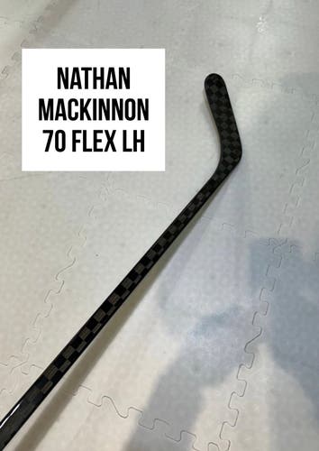 Senior(1x)Left MacKinnon 70 Flex ProBlackStock™ Unbranded Pro Stock Hockey Sticks (Extra lites)