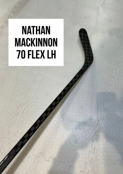 Senior(1x)Left MacKinnon 70 Flex ProBlackStock™ Unbranded Pro Stock Hockey Sticks (Extra lites)