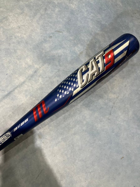 2021 Marucci CAT9 Pastime Alloy Bat USSSA Certified (-5) Alloy 26 oz 31" (Used)