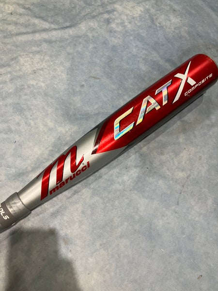 2023 Marucci CAT X Composite Bat USSSA Certified (-8) Composite 23 oz 31" (Used)