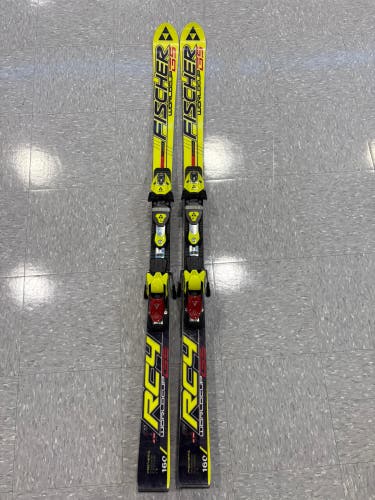 Fischer RC4 World Cup GS 160 cm Skis | Fischer RC4 Z11 Bindings (Used)