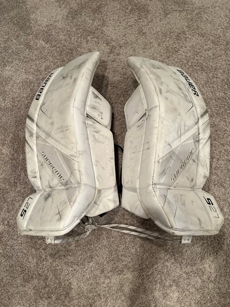 Small Bauer Supreme S27 Goalie Leg Pads (Used)