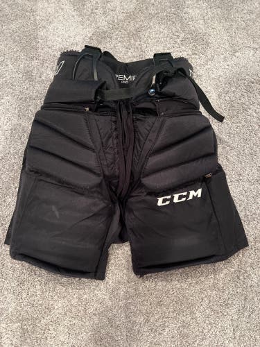 Senior Medium CCM Premier Pro Hockey Goalie Pants (Used)