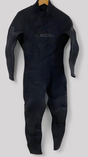 Men's Xcel Hydro 5/4/3 mm Wetsuit Fullsuit Size M Black