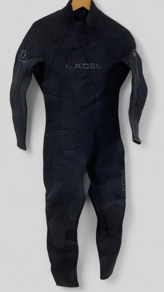 Men's Xcel Hydro 5/4/3 mm Wetsuit Fullsuit Size M Black