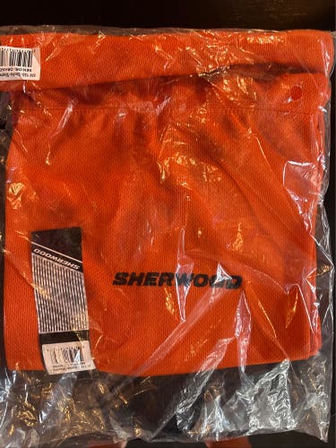 Senior Large Sher-Wood Orange Socks 30”(New)