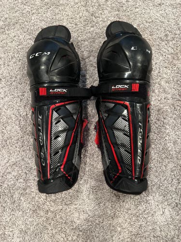 Junior CCM JetSpeed FT1 12" Shin Pads (Used)