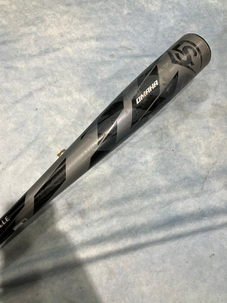2022 Louisville Slugger Omaha Alloy Bat USABat Certified (-10) Alloy 20 oz 30" (Used)