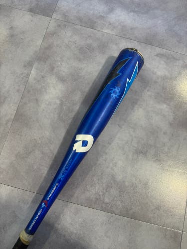 2019 DeMarini Voodoo One Alloy Bat USABat Certified (-10) Alloy 18 oz 28" (Used)