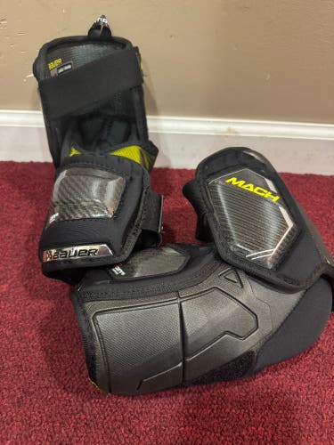 Intermediate Large Bauer Supreme Mach Elbow Pads (New) Item#MAIL