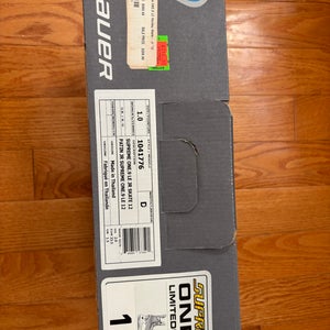 Bauer Supreme One.9 Hockey Skates Regular Width Size 1D Limited Edition (Used)