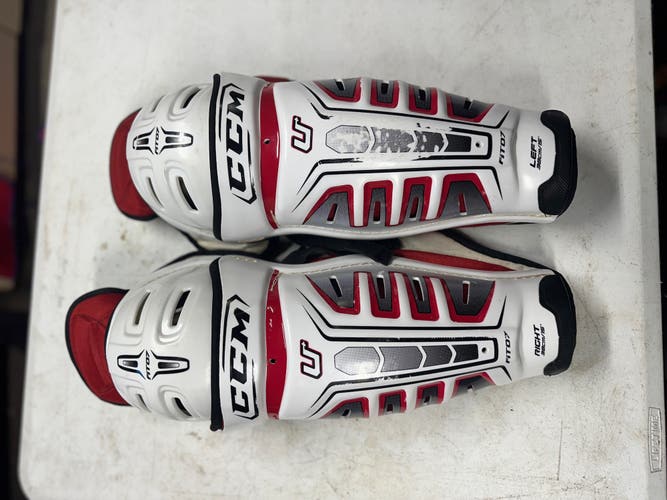 Junior CCM LTP 15" Shin Pads (Used)