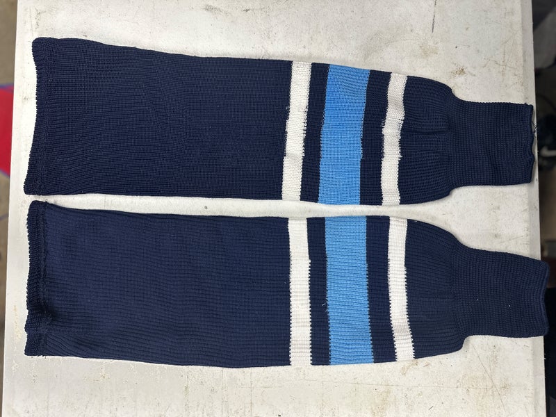 Blue Senior Medium Easton Socks (Used)