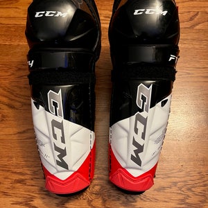 Junior CCM JetSpeed FT4 Shin Pads 12" (Used)