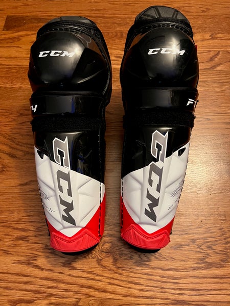 Junior CCM JetSpeed FT4 Shin Pads 12" (Used)