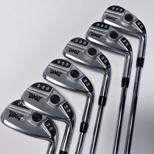 PXG 0311 P GEN5 Chrome Iron Set 5-PW True Temper Elevate MPH Stiff Steel Mens RH