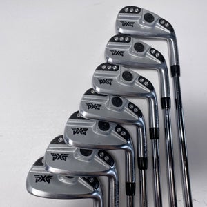 PXG 0311 T GEN5 Chrome Iron Set 4-PW Project X LZ 6.5 125g Extra Stiff RH +1/2''