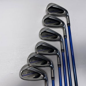 XXIO Eleven Iron Set 5-PW MP1100 Flex 4334 51g Stiff Graphite Mens RH