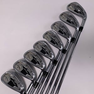 Callaway Apex 19 Iron Set 4-PW+AW Elevate VSS 95g Stiff RH +1''