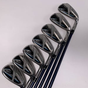 TaylorMade SIM MAX Iron Set 5-PW+GW+SW Fujikura Ventus Blue 7S Stiff RH