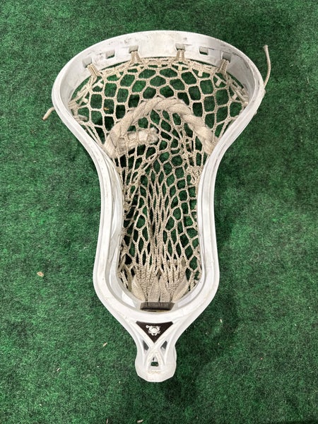 White ECD Lacrosse Mirage 2.0 Strung Head (Used)