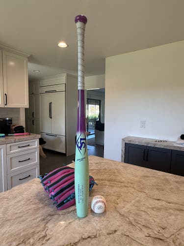 Louisville Slugger TPD1 torpedo Player's Cut Birch Wood Bat (-4) 28.5 oz 32.5" (New)