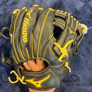 Black Mizuno Prospect Select RH Infield Baseball Glove 11.75" (Used)