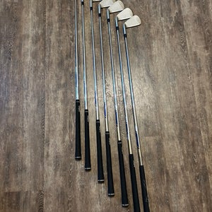 Men's Callaway X Forged Right Handed Iron Set Stiff Flex Steel Shaft (Used)