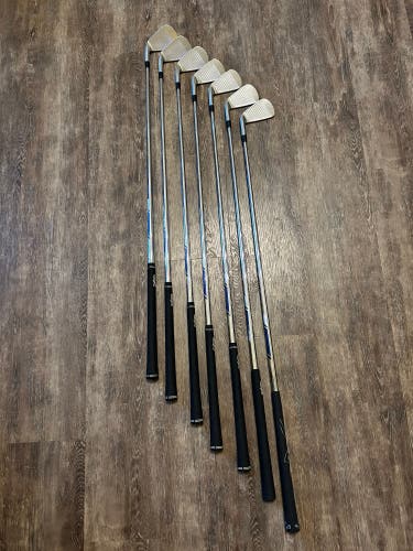 Men's Callaway X Forged Right Handed Iron Set Stiff Flex Steel Shaft (Used)