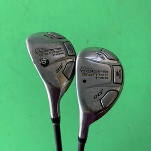 Men's Cobra Baffler TWS Hybrid Set (3H, 4H) Left Hand Stiff Flex