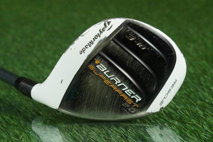 TAYLORMADE BURNER SUPERFAST 2.0 RESCUE 3 HYBRID IRON 3H 60G REAX STIFF FLEX 18