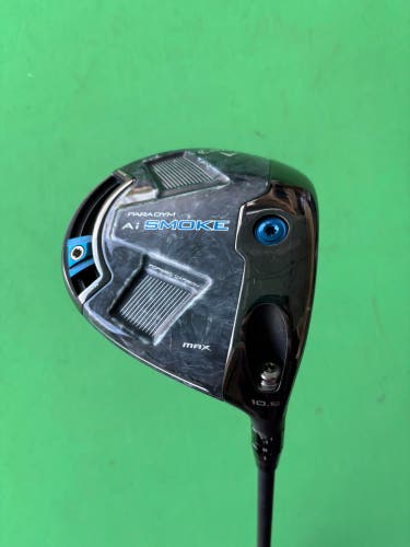 Men's Callaway Paradym AI Smoke Max Driver RH 10.5 Loft | Autoflex SF505x Extra Stiff Shaft