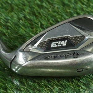 TAYLORMADE M3 9 IRON TRUE TEMPER XP 100 S300 STEEL STIFF FLEX RH ~ LOOK!!