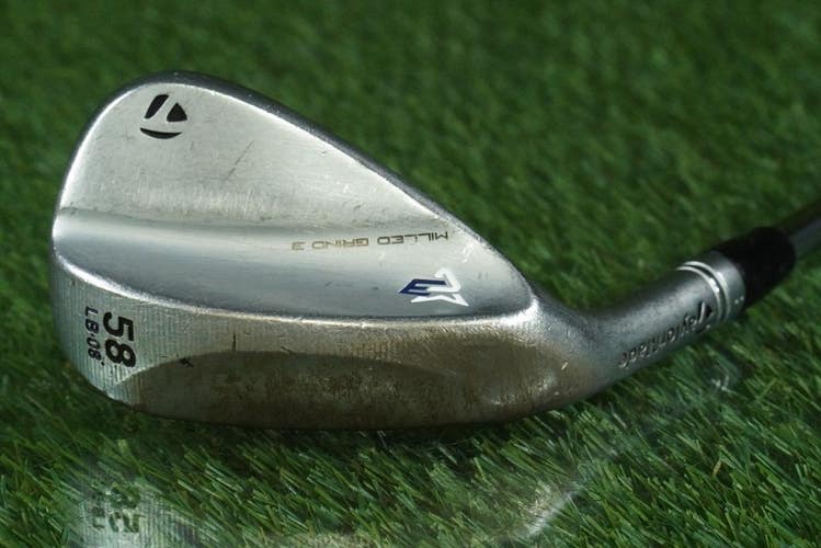 TAYLORMADE MG3 LOB WEDGE TRUE TEMPER DYNAMIC S400 STIFF LH 58 LB 8 ~ LOOK!!