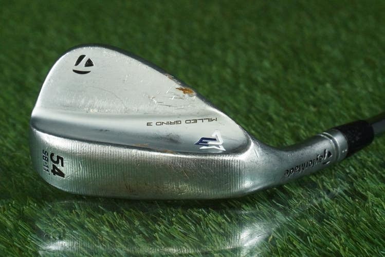 TAYLORMADE MG3 SAND WEDGE TRUE TEMPER DYNAMIC S400 STIFF LH 54 SB 11 ~ LOOK!!