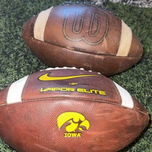 Footballs dont hold air