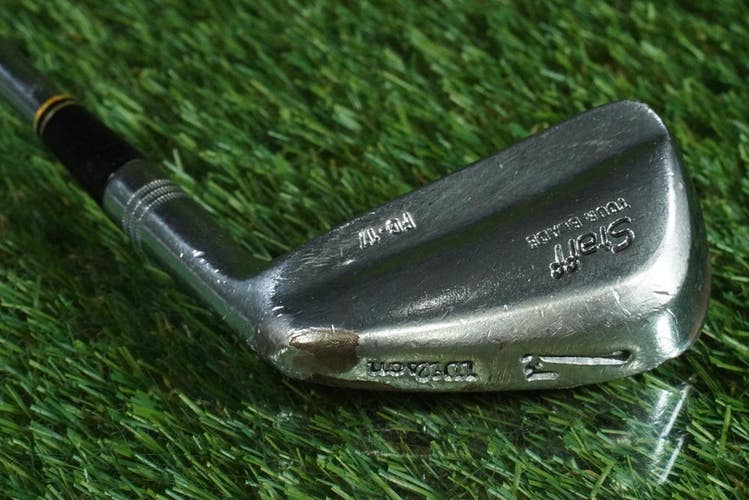 WILSON STAFF TOUR BLADE FG-17 7 IRON STEEL SHAFT RH ~ LOOK!!