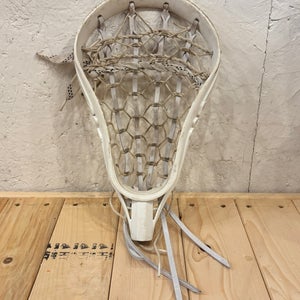 Vintage BRINE M1 White Tradtitonal Strung Lacrosse Head