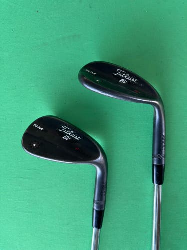 Men's Titleist BV Vokey SM6 Wedge Set (50, 60) Right Handed Wedge Flex Steel Shaft