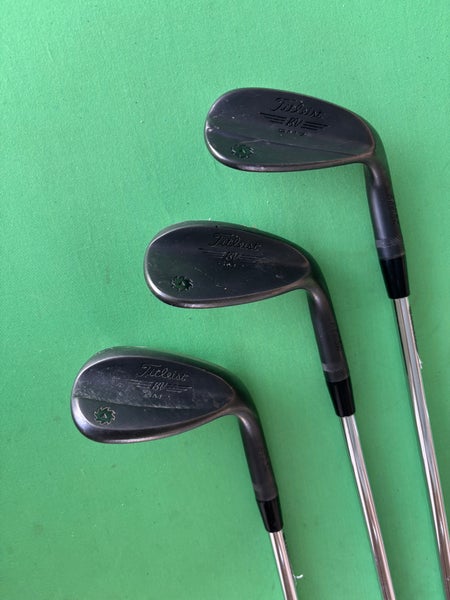 Men's Titleist BV Vokey SM7 Wedge Set (50, 56, 60) Right Handed Wedge Flex Steel Shaft