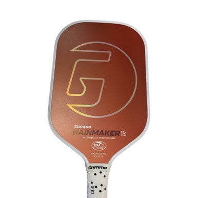 Used Gamma Sports RAINMAKER Pickleball Racquet Orange 11859-S000026212